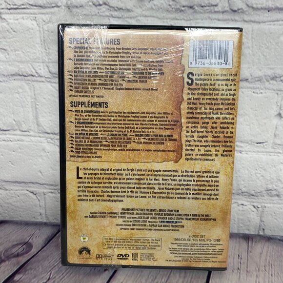 Once Upon A Time In The West DVD Box Set Special Collector's Edition New Sealed - Picture 2 of 7